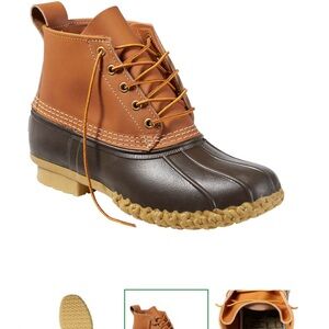 L.L. Bean Brown and Tan Men's Boots